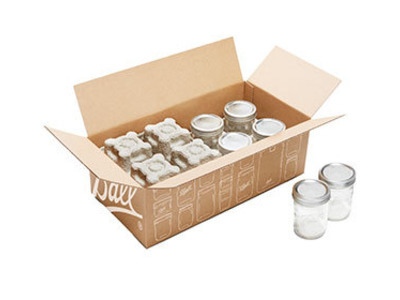 Wide Mouth Pint Jars with Lids & Bands 8ct