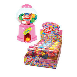 Double Bubble Mini Gumball Dispenser 12ct