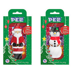 Santa & Snowman Ornament Dispensers 12ct