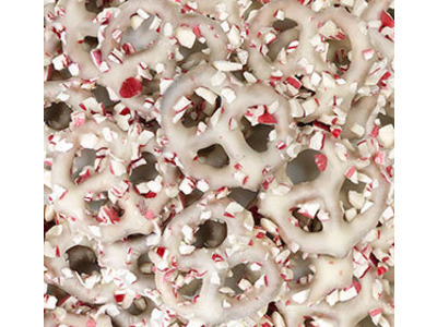 Yogurt Peppermint Pretzels 15lb