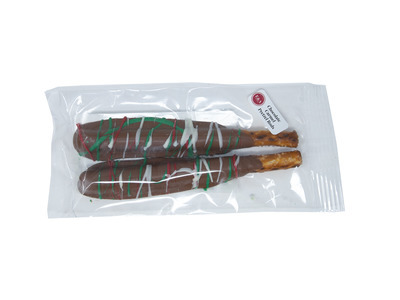 Chocolate Covered Caramel Pretzel Rods 12/2ct