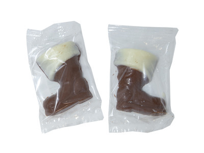 Milk Chocolate Santa Boot 24ct