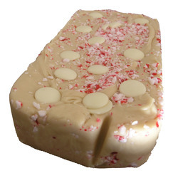 White Chocolate Chip Peppermint Fudge 6lb