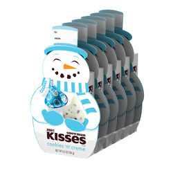 Cookies 'n' Creme Kisses Snowman 6/6.5oz