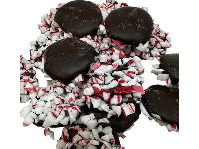 Dark Chocolate Peppermint Crunch Drops 12lb