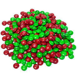Mini Milk Chocolate Red & Green M&Ms 25lb