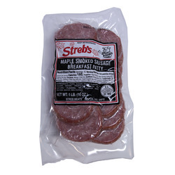 Maple Smoked Sausage Breakfast Patties 10/1lb