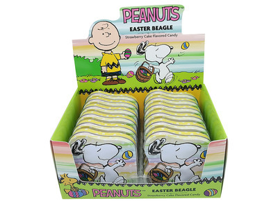 Peanuts Easter Beagle Tin 12ct