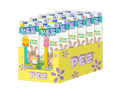 PEZ Assorted Easter Blister Pack 12ct