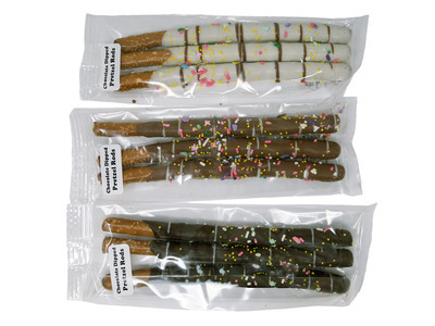 Easter Chocolate Covered Pretzel Rods 24/3ct