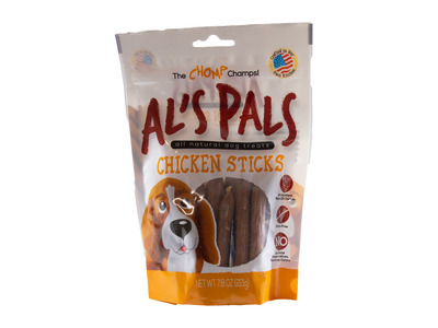 All Natural Dog Treats - Chicken Sticks 12/7.8oz