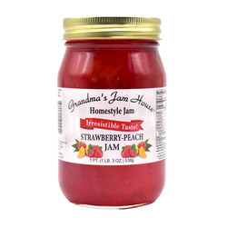 Homestyle Strawberry-Peach Jam 12/16oz