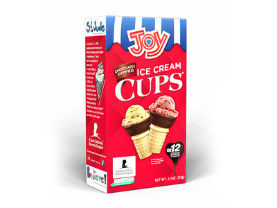 Chocolatey Dipped Cake Cup Cones 10/12ct