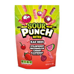 Rad Reds Sour Punch Bites 12/9oz