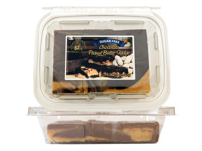 Chocolate Peanut Butter Fudge, Sugar Free 8/12oz