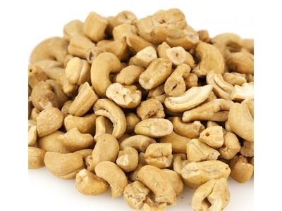 Large Roasted No Salt Cashew Pieces 25lb