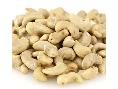 Whole Raw Cashews 240ct 25lb