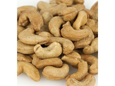 Whole Roasted No Salt Cashews 240ct 15lb