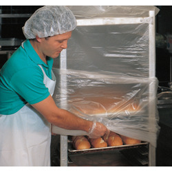 52"x80" .6 mil Bun Pan Rack Cover 50ct