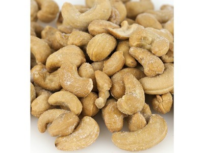 Roasted & Salted Cashews 160/180ct 15lb