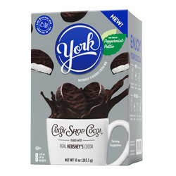 York Peppermint Pattie Cocoa Mix 6/8ct