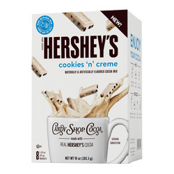 Hershey's Cookies 'N' Creme Cocoa Mix 6/8ct