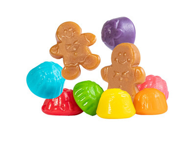 Jolly Gingerbread Gummies 4/4.5lb