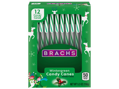Wintergreen Candy Canes 24/12ct