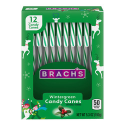 Wintergreen Candy Canes 24/12ct