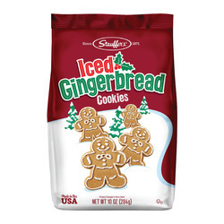 Iced Gingerbread Cookies 12/10oz