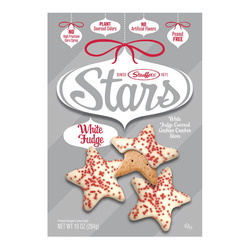 White Fudge Stars 12/10oz