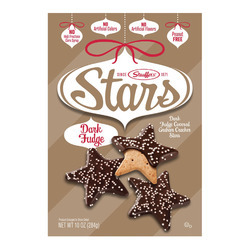 Dark Fudge Stars 12/10oz
