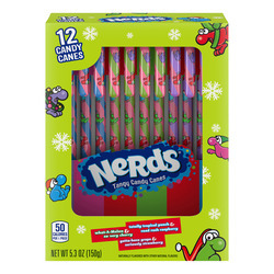 Nerds Candy Canes 12/12ct