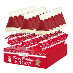 Santa's Hat Rice Crispy Treats 18ct