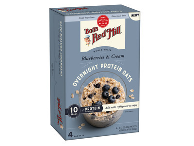 Blueberries & Cream Overnight Protein Oats 4/2.12oz