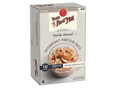 Vanilla Almond Overnight Protein Oats 4/2.12oz