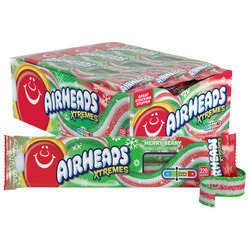 Airheads Xtremes Holiday Merry Berry Belts 18ct