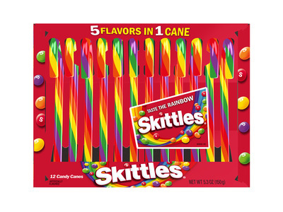 Skittles Candy Canes 24/12ct