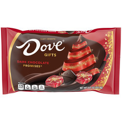 Dove Dark Chocolate Holiday Bag 36/8.87oz