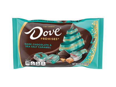 Dove Dark Chocolate Sea Salt Caramel Holiday Bag 36/7.94oz