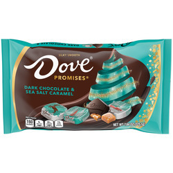 Dove Dark Chocolate Sea Salt Caramel Holiday Bag 36/7.94oz
