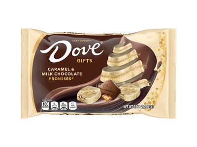 Dove Milk Chocolate Caramel Holiday Bag 36/7.94oz