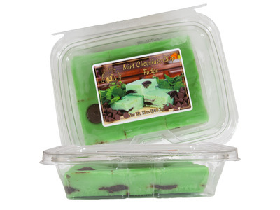 Mint Chocolate Chip Fudge 8/12oz