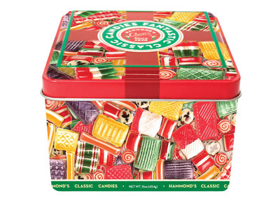 Holiday Hard Candy Mix Tin 12/16oz