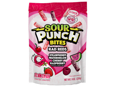 Sour Punch Rad Reds Bites 6/9oz