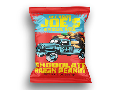 Chocolate Raisin Peanut Snack Mix 24/8oz