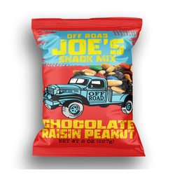 Chocolate Raisin Peanut Snack Mix 24/8oz