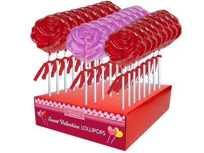 Rose Lollipops 24ct