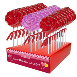 Rose Lollipops 24ct