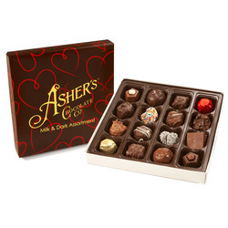 Assorted Milk and Dark Box of Chocolates 12/8oz